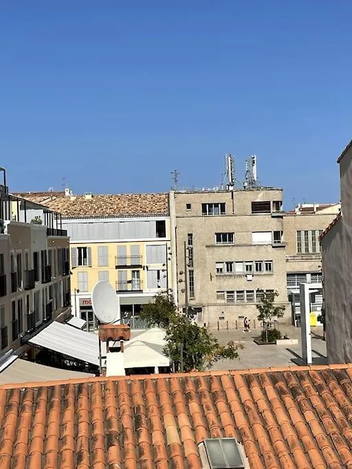 Appartement Marlene Vieil Antibes, Quartier Renove Et Dynamique, Clim, Balcon